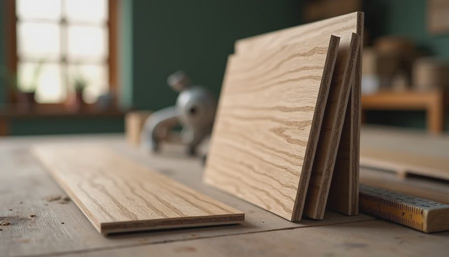 Cross-section of durable luxury vinyl plank flooring samples showing thick wear layers and construction