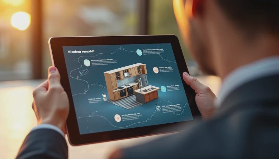 Visual context for ai home remodel