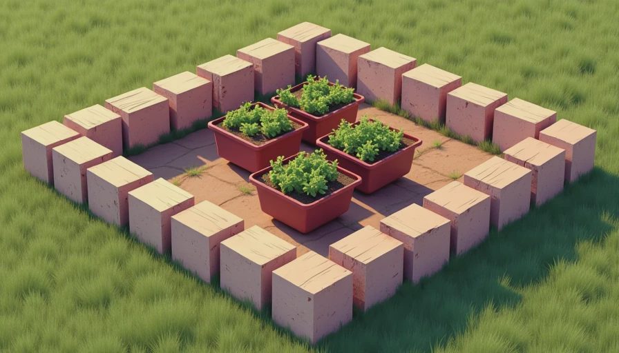 Visual context for raised garden bed materials cheap